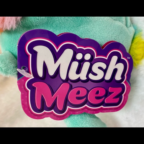 Mushmeez Plush Stuffed Animal Unicorn • Sensory/Fidget Soft Toy • New - Picture 5 of 5